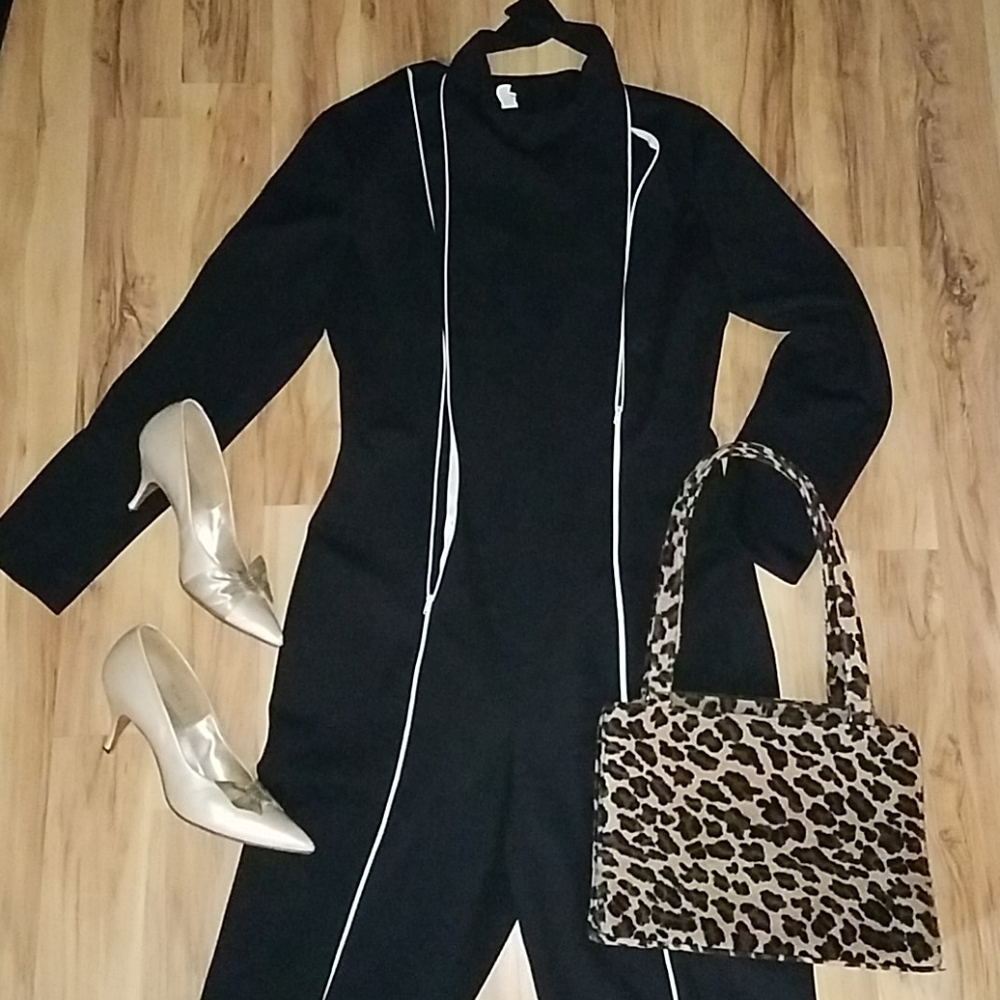 Vintage 70s Zipper Jumpsuit